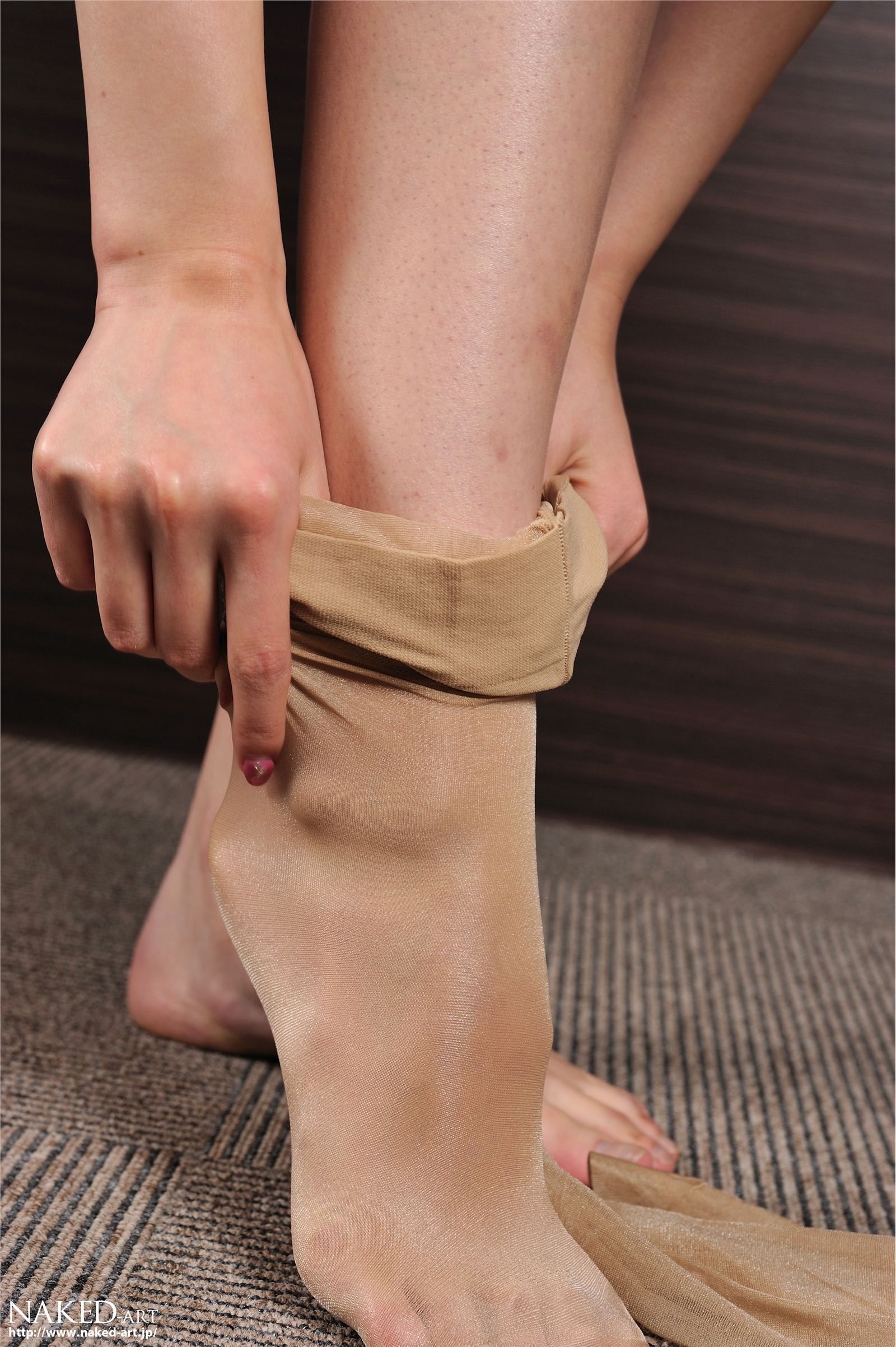 日本性感丝袜美女[Naked-art]NO.00544  OL ロッカールーム 浜岡彩乃